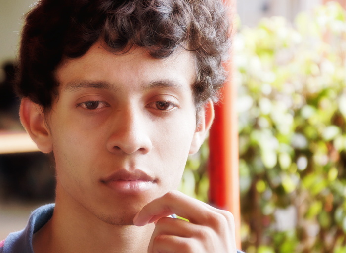 人，肖像，白天，怀疑，自我怀疑，问题，自信，思考