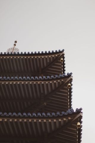 中国建筑, 体系结构, 房子, 建设, 亚洲, 寺, 旅游, 传统