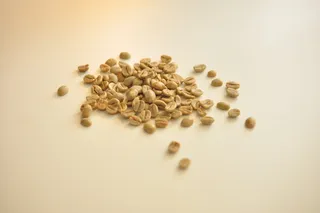 咖啡，芸豆，咖啡豆，全豆，生咖啡，食品和饮料，食品，摄影棚拍摄