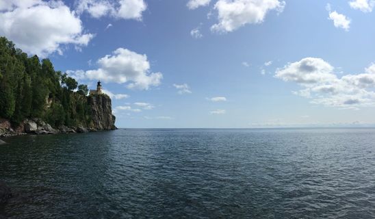 灯塔、裂岩、苏必利尔湖、水、天、海、自然之美、风景-自然 灯塔、裂岩、苏必利尔湖、水、天、海、自然之美、风景-自然