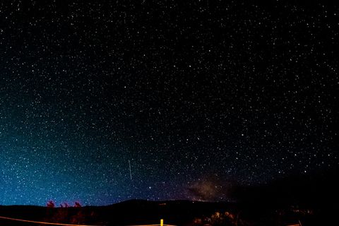 美国，毛纳凯亚，天空，森林，山脉，恒星，风景，天体摄影