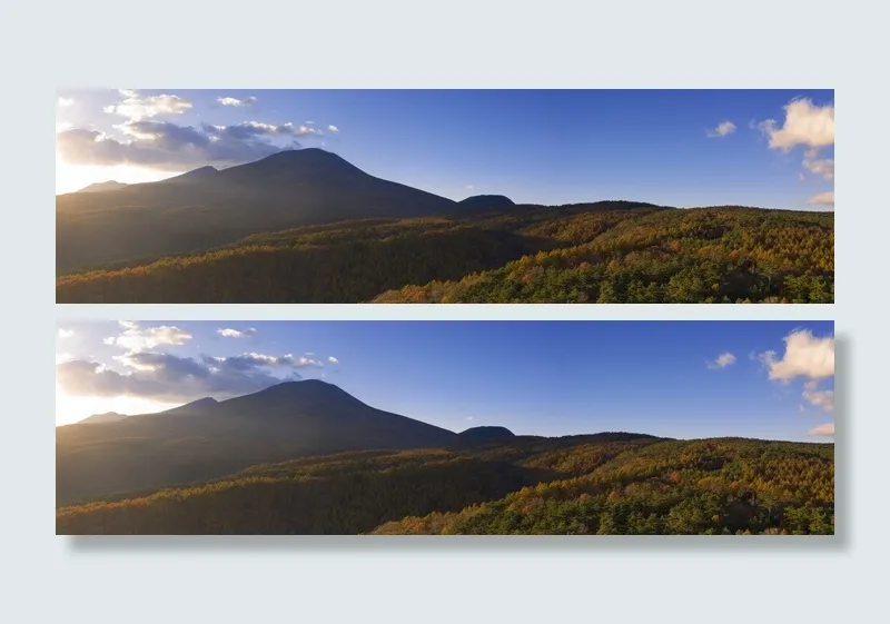 云天山体广角摄影