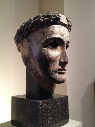 哲学家，雕像，头，智慧，胸像，古代，雕塑，表现