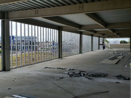 工作，建筑，隔墙，楼板，空的，室内，建筑，建筑结构