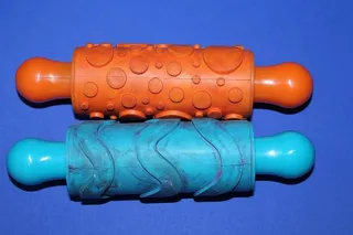 滚筒、艺术、绘画、创意、乐趣、绘画、蓝色、彩色背景