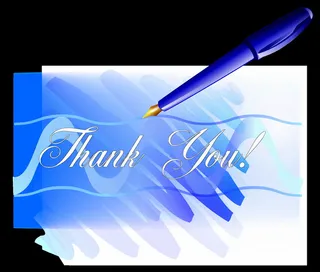 谢谢，谢谢图形，蓝色，文本，黑色背景，工作室快照，通信，西文脚本