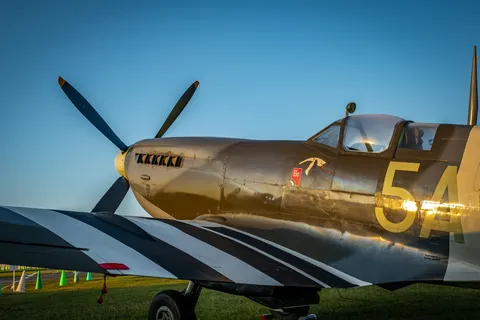 飞机, 喷火式战斗机, 航空, 飞机, ww2, 军事, 道具