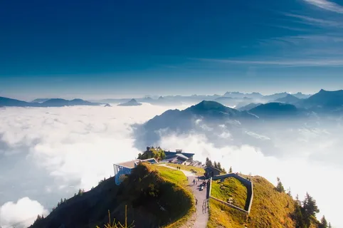 鸟眼摄影,布朗,房子,山,斯坦瑟霍恩,瑞士,瑞士,阿尔卑斯山 鸟眼摄影,布朗,房子,山,斯坦瑟霍恩,瑞士,瑞士,阿尔卑斯山