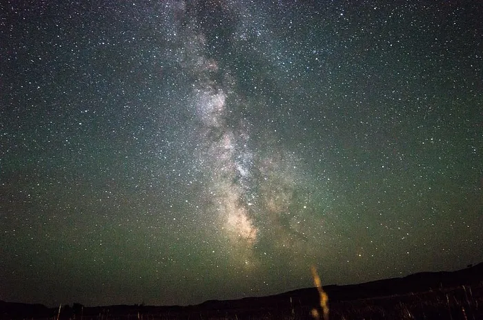 美国，荒地国家公园，天体摄影，长时间曝光，牛奶路，夜幕，星星，太空