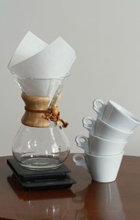 chemex，咖啡，filterkávé，桌子，室内，静物，食物和饮料，没有人