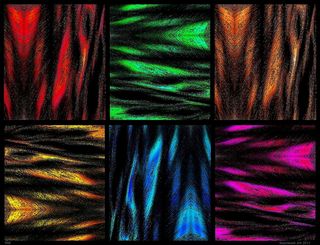 红色、绿色、黄色、橙色、抽象、纹理、多色、全画框