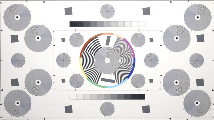 圆形灰蓝色示意图海报