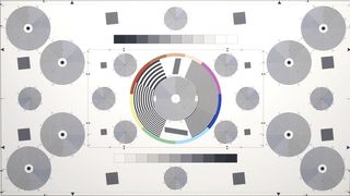 圆形灰蓝色示意图海报