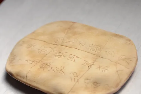 甲骨文、古董、装饰、玳瑁、室内、特写、静物、工作室拍摄 甲骨文、古董、装饰、玳瑁、室内、特写、静物、工作室拍摄
