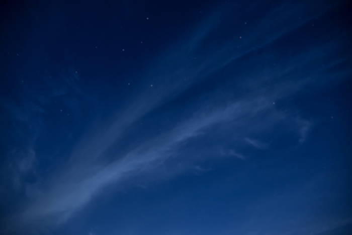 自然，天空，云，夜，星座，星星，蓝色，白色
