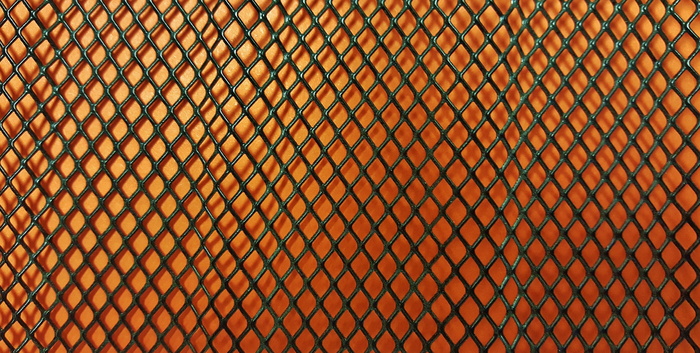 黑色, 钢旋风围栏, 网格, 模式, 背景, 纹理, 橙色, 对角线