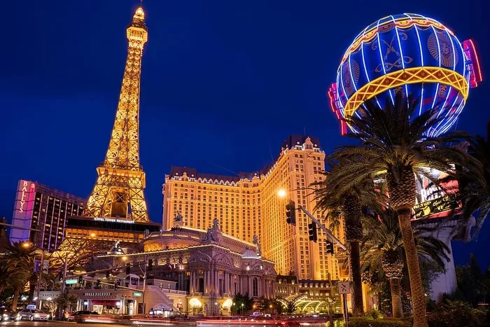 拉斯维加斯的灯光