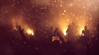 动作、音乐会、音乐、乐队、粉丝、文化、烟雾、黑人