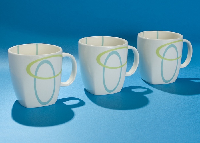 posillo，带照明，later，蓝色，杯子，饮料，食物和饮料，马克杯