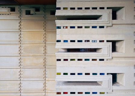 石头，建筑，设计，弗兰克·劳埃德·赖特，建筑外观，窗户，建筑结构，户外