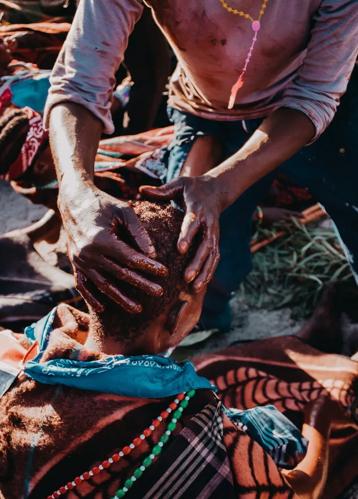 做仪式活动的人