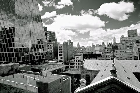 纽约，美国，扁平铁区，建筑，建筑，城市，房地产，多云