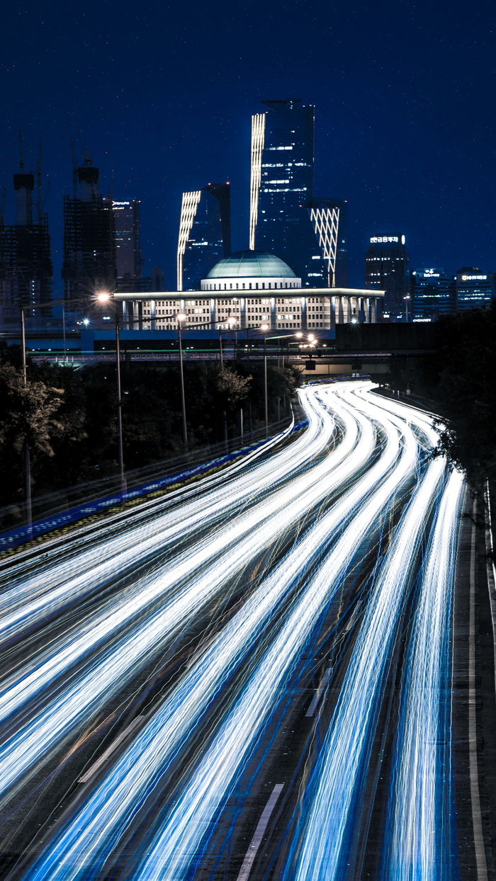 建筑，gil，夜间，城市，夜景，街道，道路，建筑
