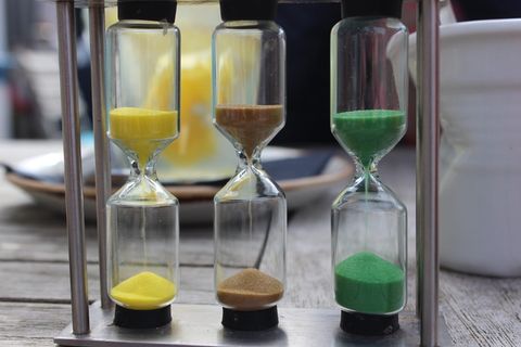 时间、沙漏、时钟、小时、时间量、年龄、瞬态、周期