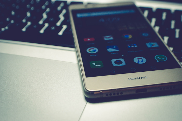 智能手机、互联网、连接、技术、配件、应用程序、模糊、业务