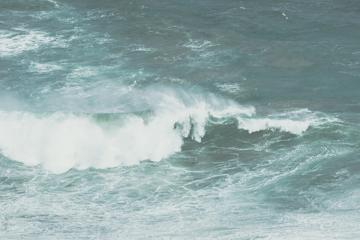 自然、水、撞击、波浪、海洋、蓝色、海洋、运动