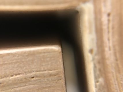 美国，俄克拉荷马城，宾夕法尼亚广场商场，桌子，裂缝，盒子，宏观，差距