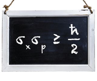 不确定性，粉笔，黑板，方程，原理，公式，黑板，混音