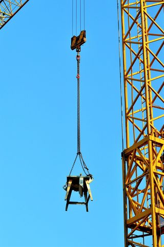 起重机, Baukran, 负载起重机, 起重臂, 提升载荷, 建设工作, 网站, 起重吊车