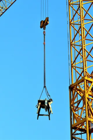 起重机, Baukran, 负载起重机, 起重臂, 提升载荷, 建设工作, 网站, 起重吊车