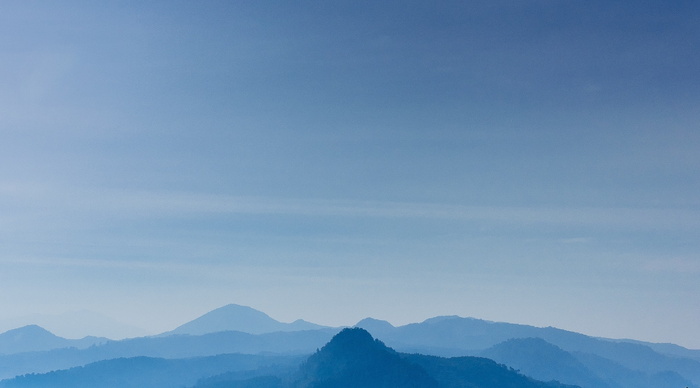 风景照片，山，自然，山，风景，云，天空，蓝色