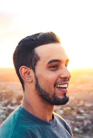 美国，凤凰城，你好，牙齿，男人，奶酪，微笑，上帝