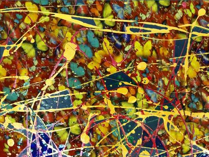 抽象、色彩、虚拟现实、疯狂、神经元、怀疑、抽搐、焦虑