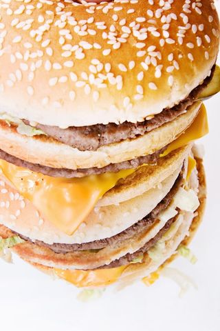 面包，棕色，小面包，汉堡，切达干酪，奶酪，奶酪汉堡，经典