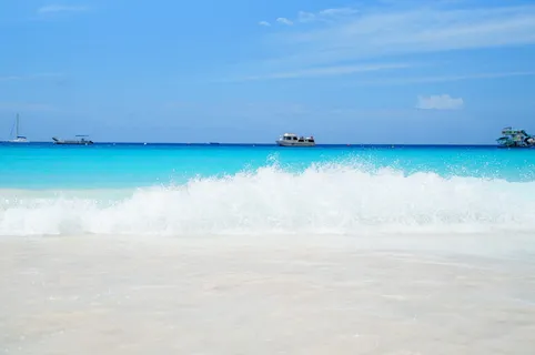 水、海、夏天、沙子、海滩、大自然、天空、朔维特