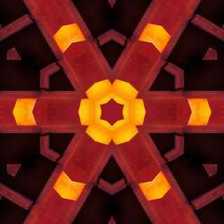 红色和黑色绘画