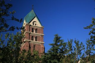 天津，第五大道，别墅，树木，植物，建筑外观，建筑结构，建筑