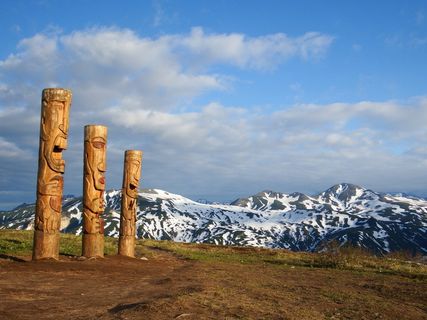 木制偶像，雕塑，雕像，人物，偶像，自然，旅游，旅游