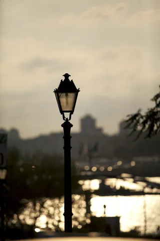 保加利亚, 内塞巴尔, 灯, 海, 假期, 照明设备, 路灯, 天空