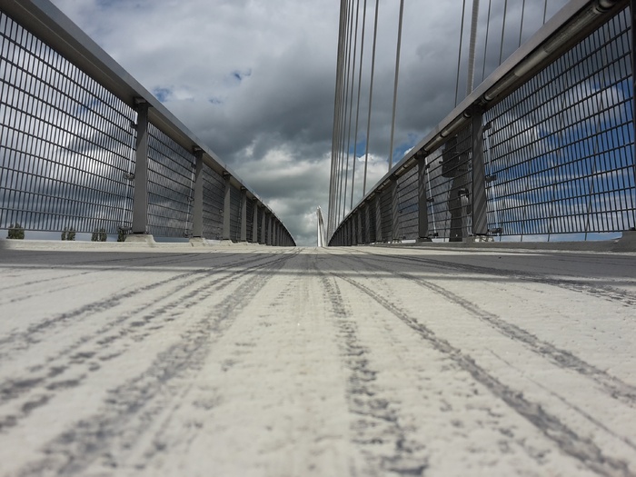 桥梁，浮桥，承诺，天空，云天，建筑，建筑结构，自然