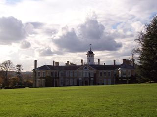 Polesden Lacey，国民信托基金，萨里，英国，豪宅，草地，建筑，建筑外观