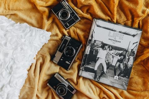 Instagram Book和老式相机上的生活