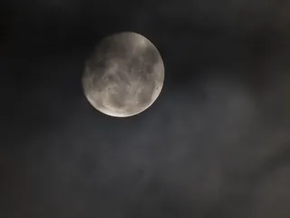 夜空，月亮，夜晚，天文，陨石坑，太空，天文学，天空