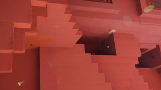 扶手、栏杆、室内、室内设计、墙壁、楼梯、建筑物、沙坑