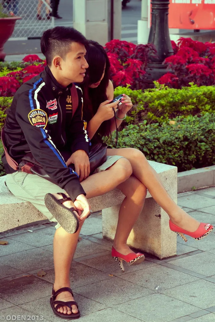 情侣，情人，越南西贡，胡志明市，越南城市，美丽