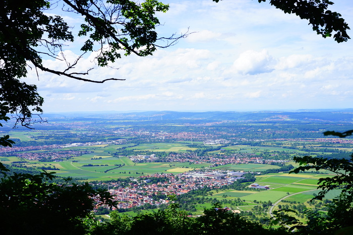 swabian alb，bissingen an der teck，viewpoint，breitenstein，田园诗，alb屋檐，alb边缘，景观